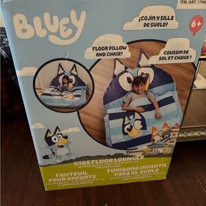 Bluey Kids Floor Lounger - Blue